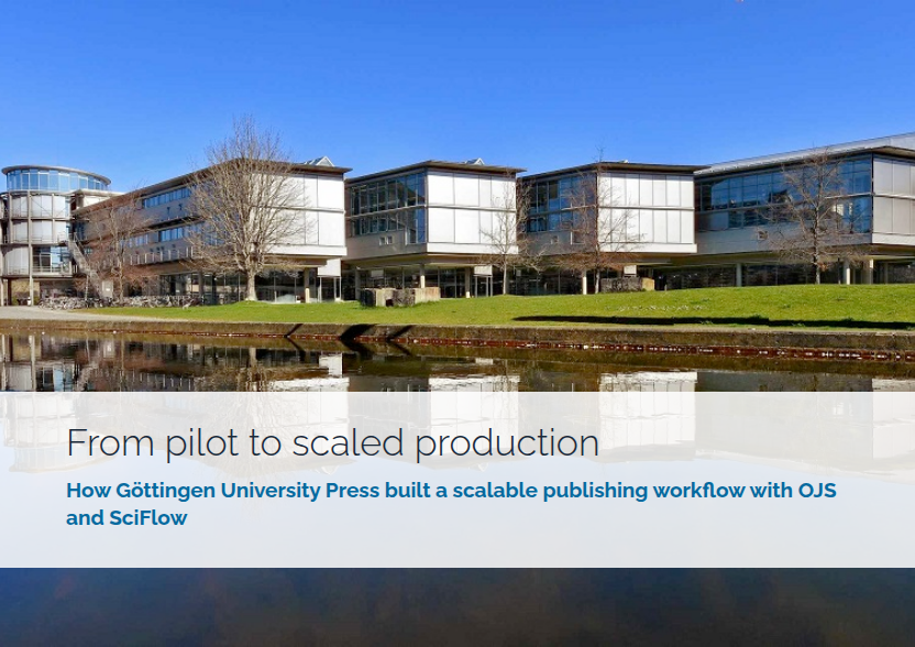 Fallstudie Universitätsverlag Göttingen: From pilot to scaled production